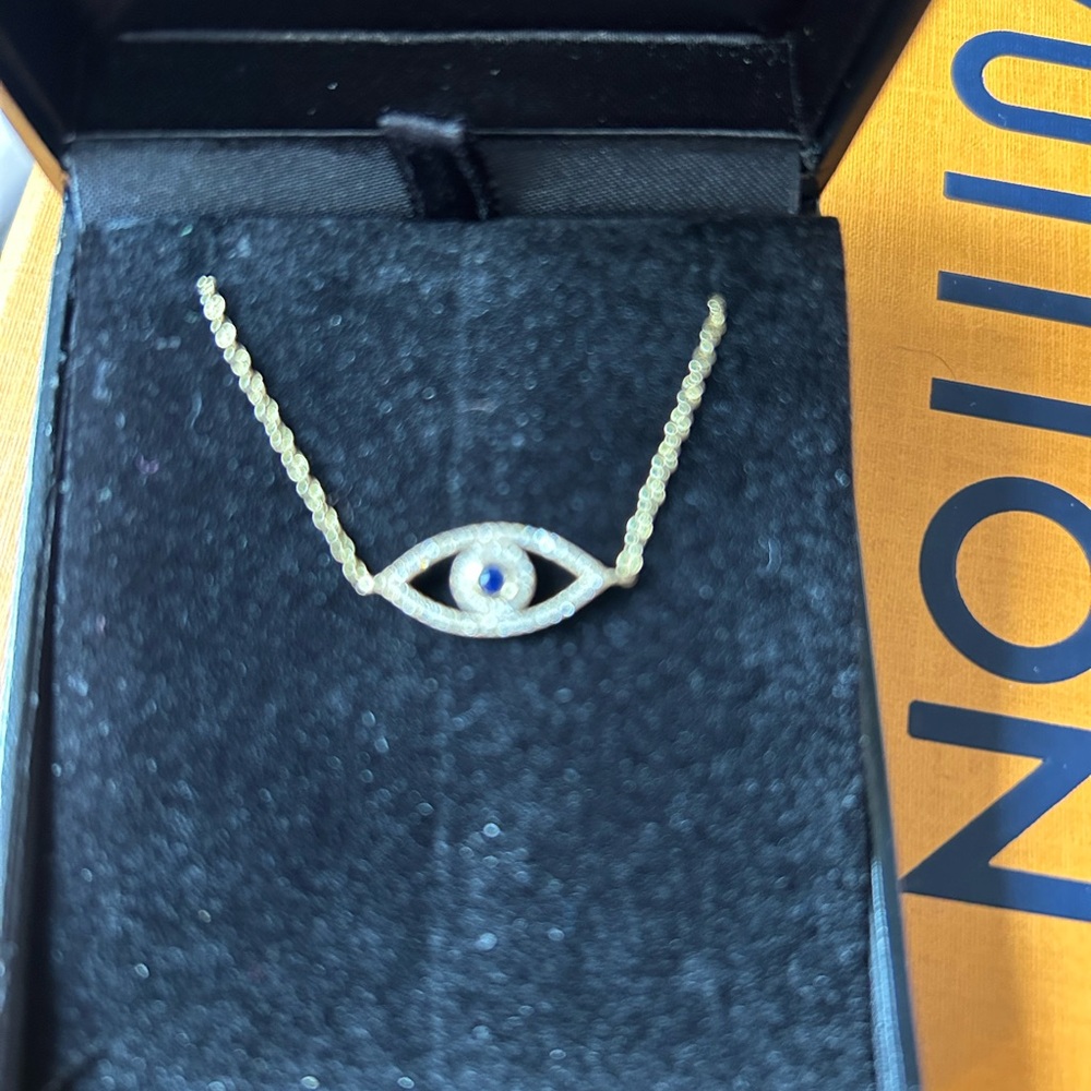 14k Gold Evil Eye Bracelet